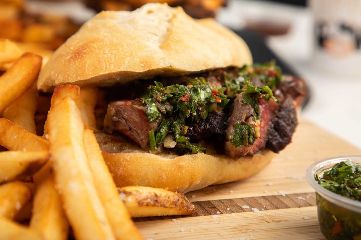 Chuck Steak Sandwich