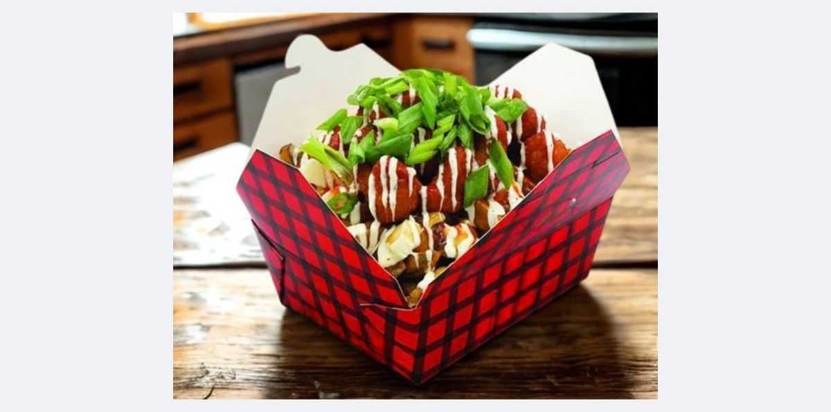 Buffalo Cauliflower Poutine