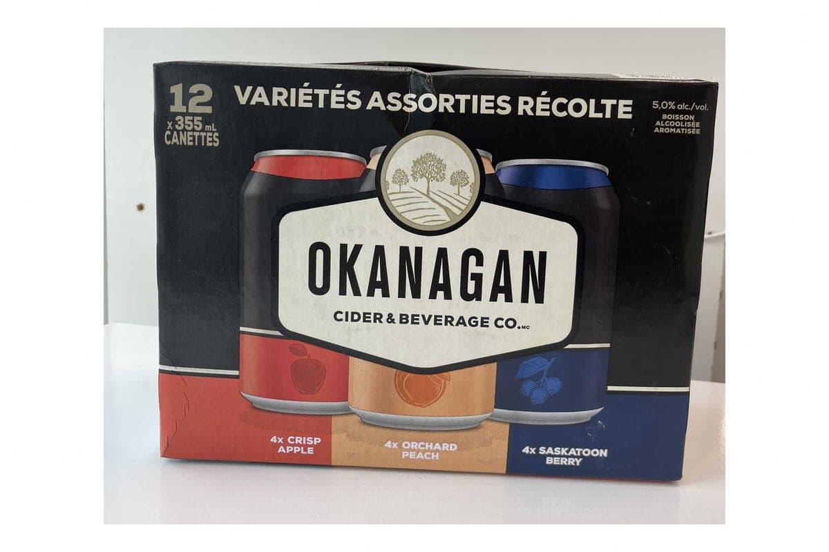 Okanagan Cider Harvest Variety (12 Cans) (12 x 355 ml)