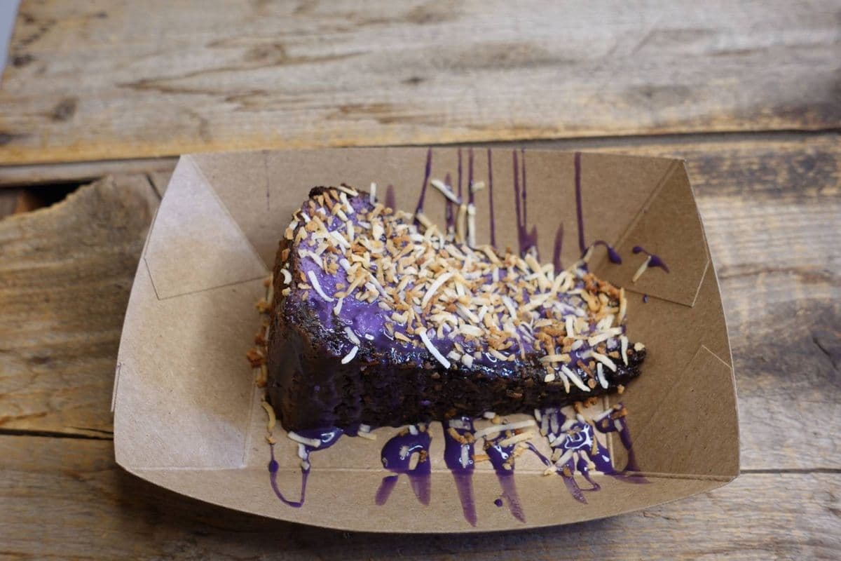 James Ave. Pumphouse - UBE Cheesecake