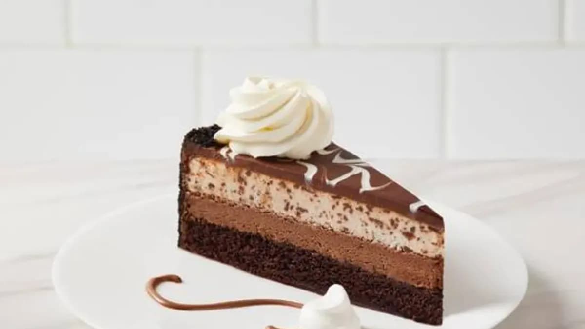 Chocolate Tuxedo Cheesecake