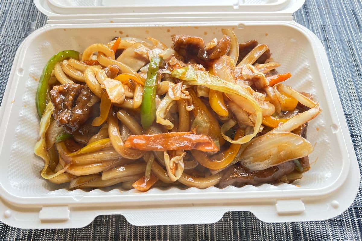 Stir-Fry Teriyaki Beef Udon