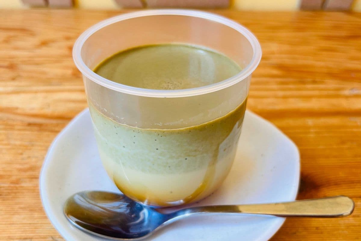 Green Tea Pudding