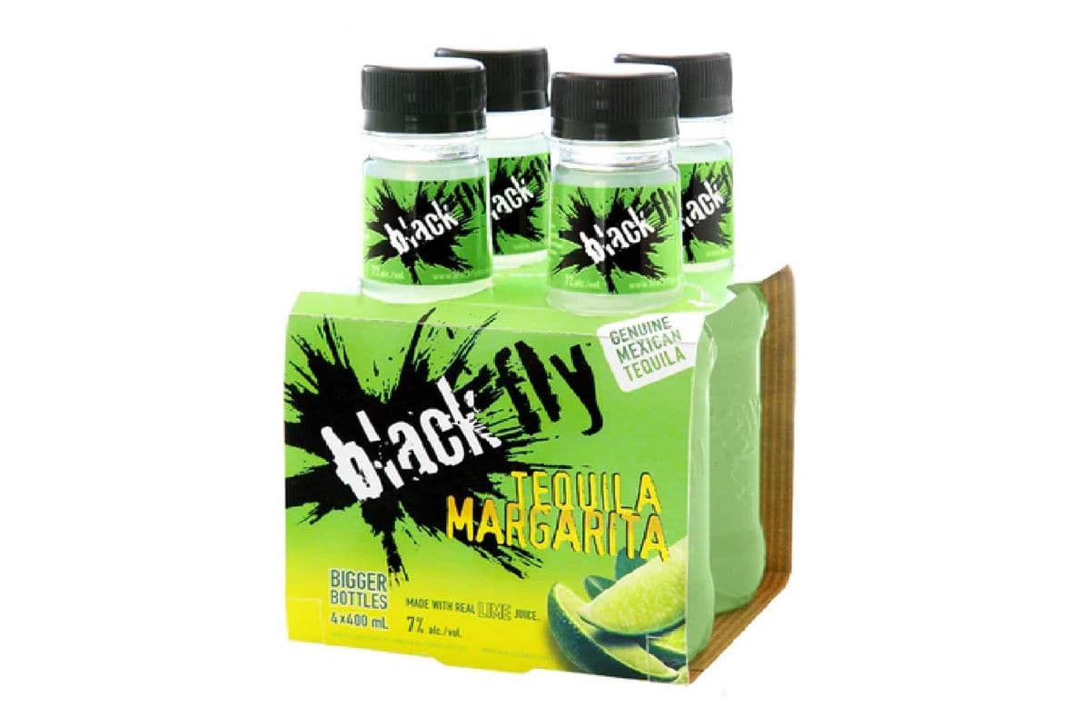 Black Fly Tequila Margarita Bottle (4 x 400ml)