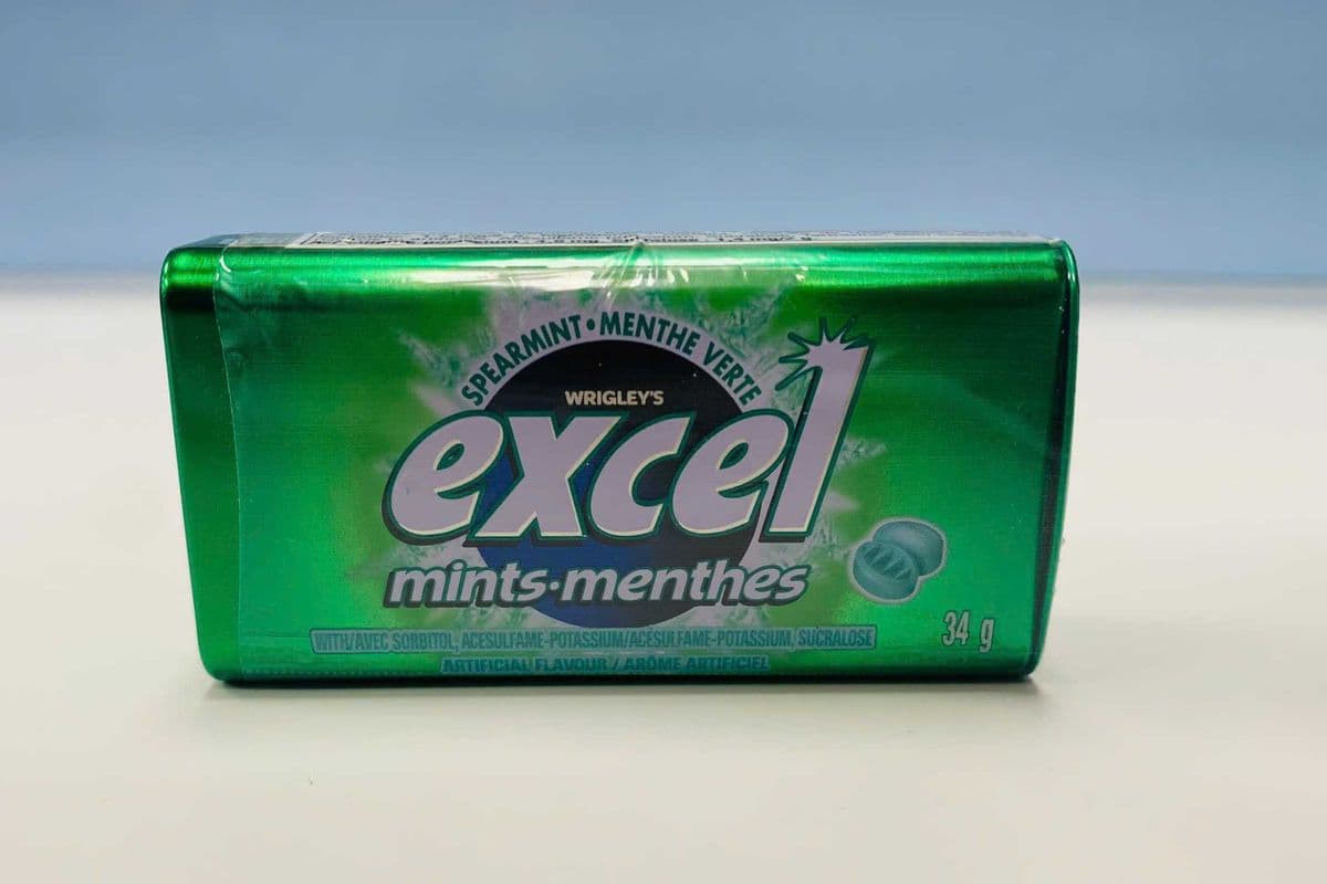 Wrigley's Excel Spearmint (34g) (5 Cal)