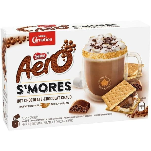 Carnation Hot Chocolate Aero Smores 7Pck