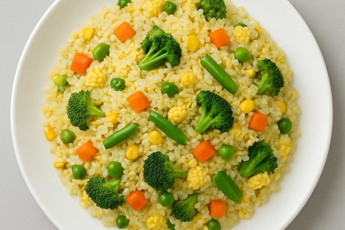 R8. Vegetable Fried Rice - 什菜炒飯