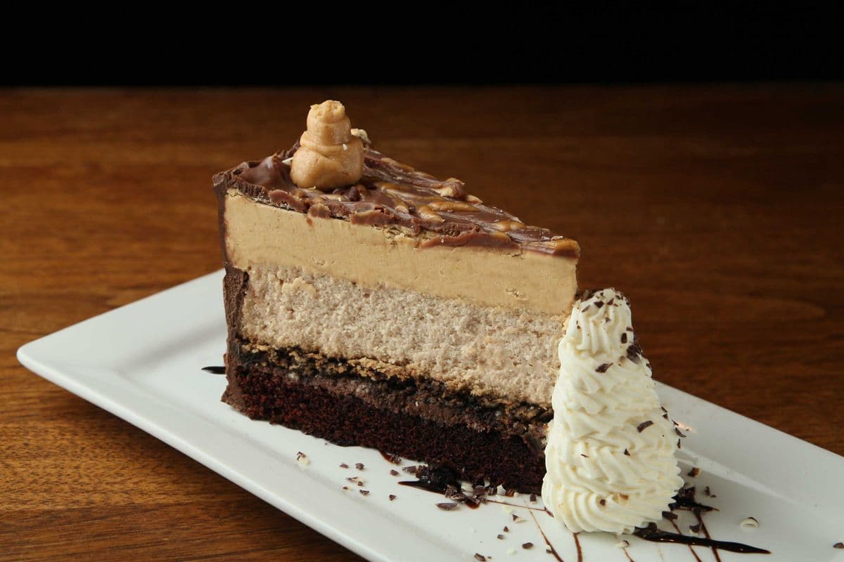 Reese Peanut Butter Chocolate Cake Cheesecake