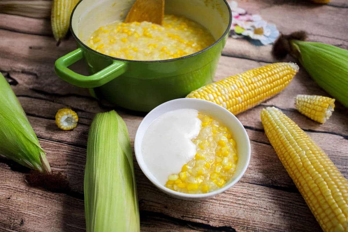 Sweet Corn Pudding / Che Bap