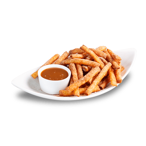 BEIGNETS-FRITES au caramel