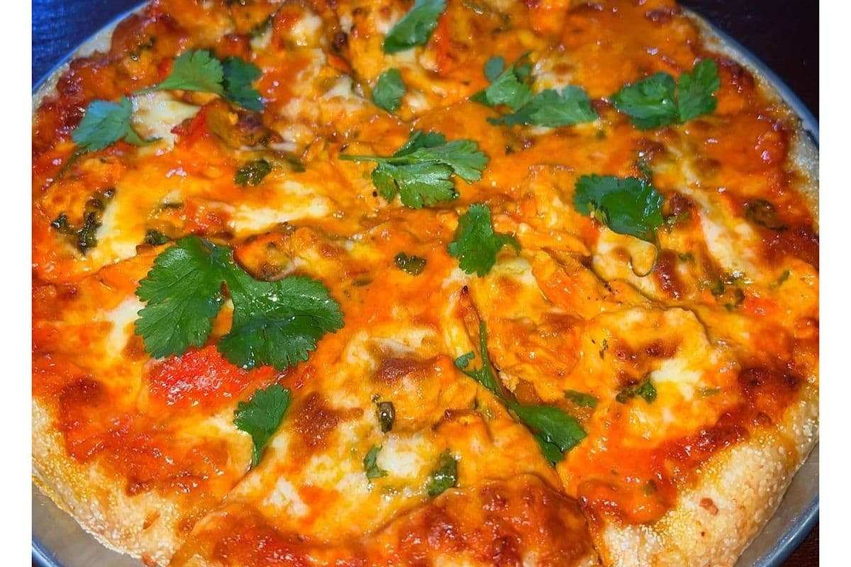 Signature Butter Chicken Pizza