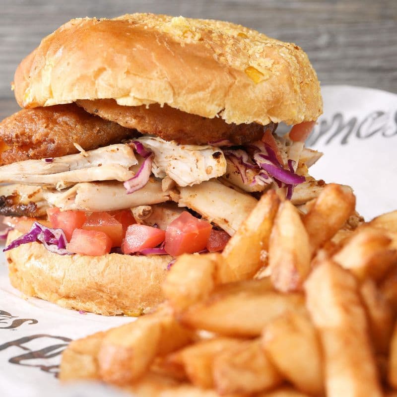 Pulled Chicken Sandwich