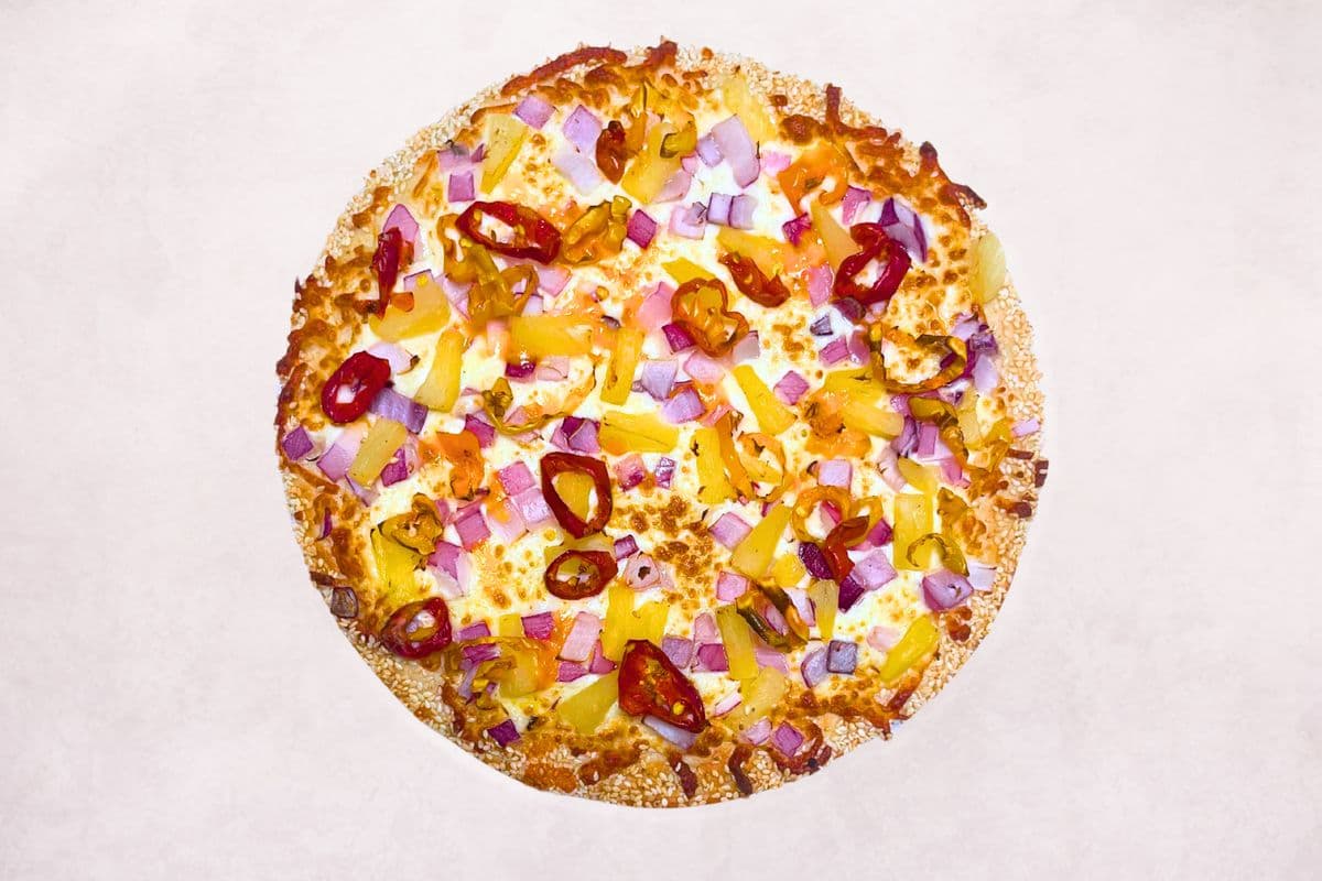 14. 12" Medium Canadian Veggie Pizza
