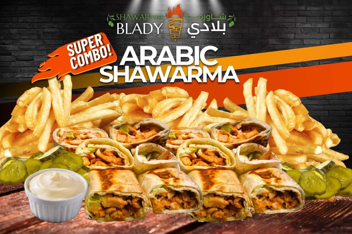 Super size Arabic Shawarma