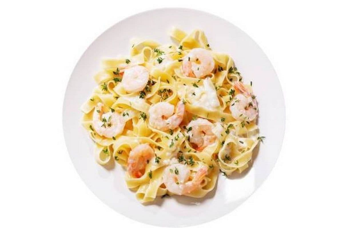 Shrimp Fettuccine Pasta