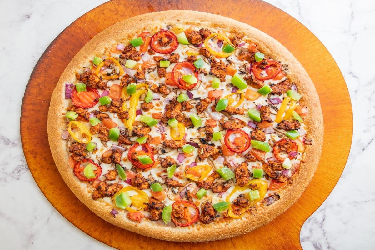 Tandoori Chicken Pizza