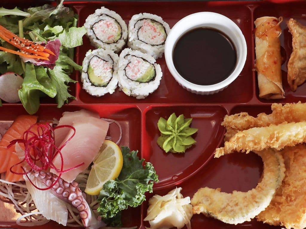 Sashimi Lunch Bento