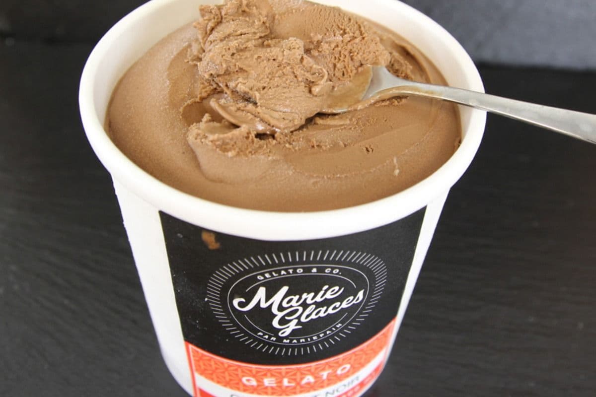 Gelato chocolat noir 70 % (500 ml)