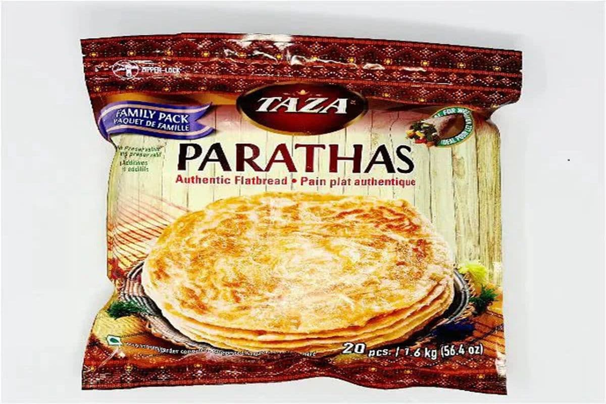 Taza Frozen Plain Paratha (30pk) (1.2kg)