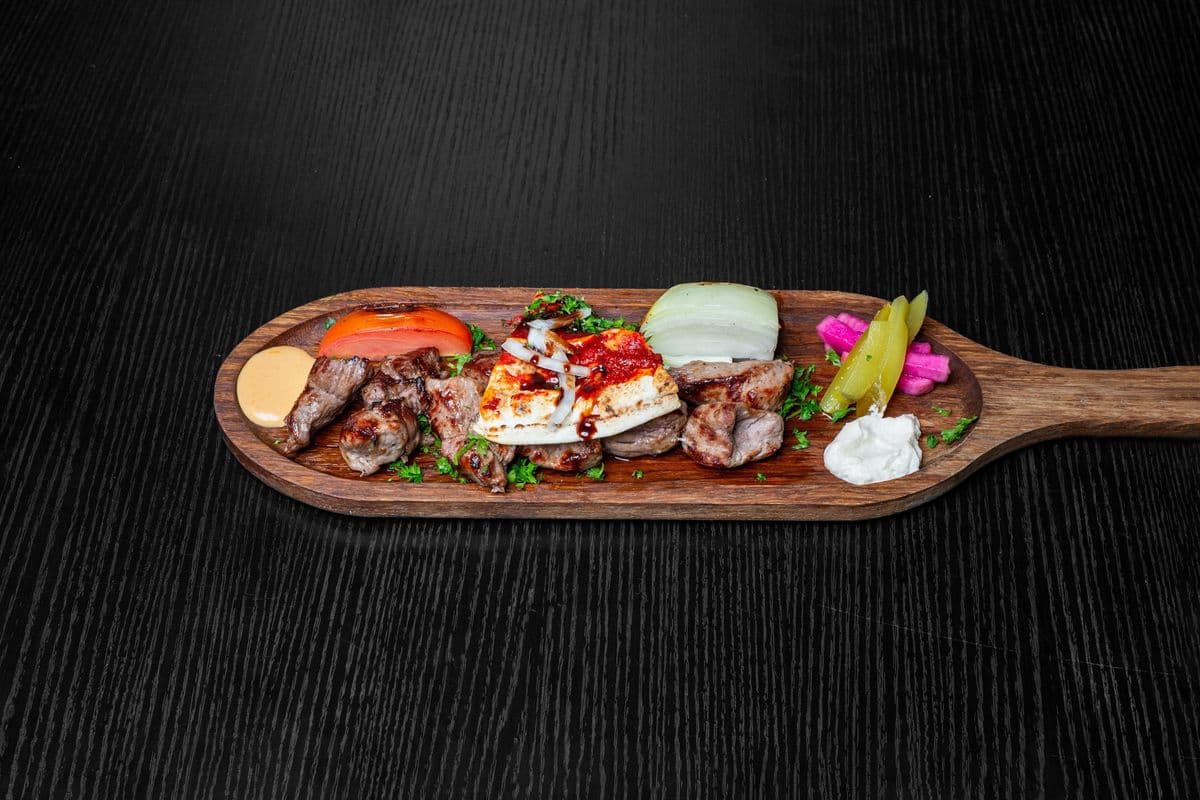 BBQ Beef Striploin Platter