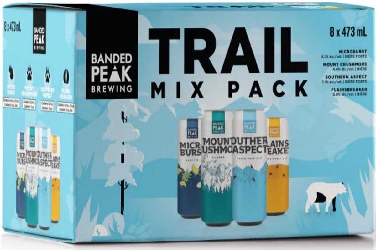 BANDED PEAK TRAIL MIX PACK 8X473ML (8 x 473ML)