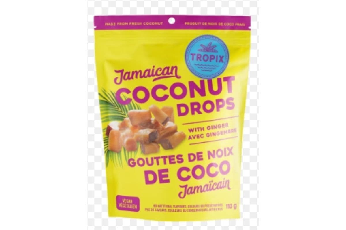 Tropix Jam Coco Drops with Ginger (113 g)