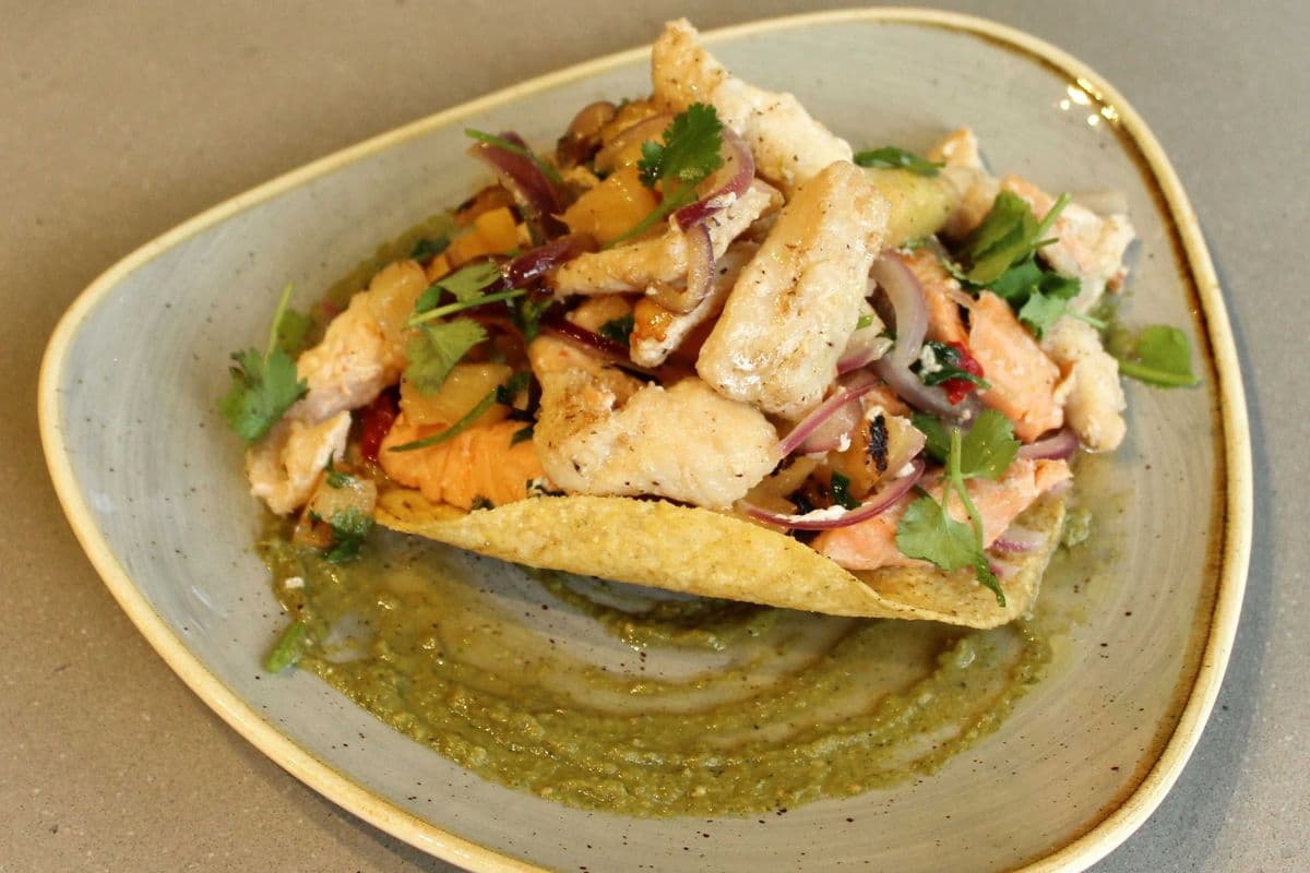 Fish Tostada