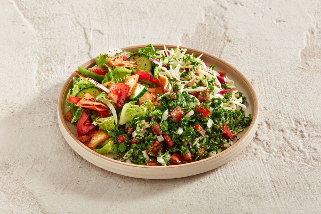 Mediterranean Salads / Salades mediterraneen
