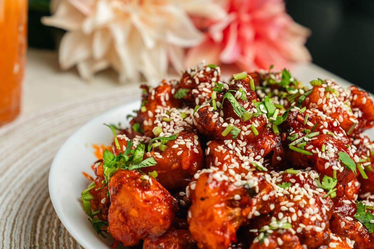 Honey Garlic Cauliflower
