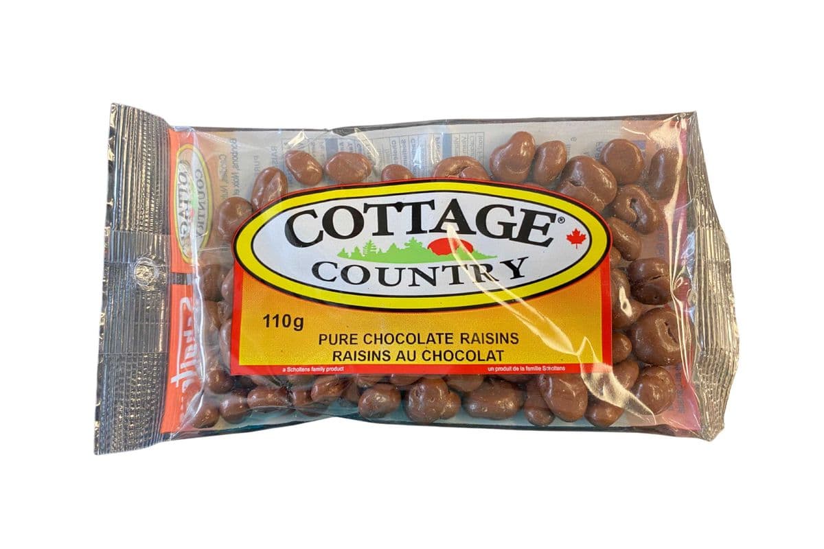 Pure Chocolate Raisins / Raisins au chocolat (110g)