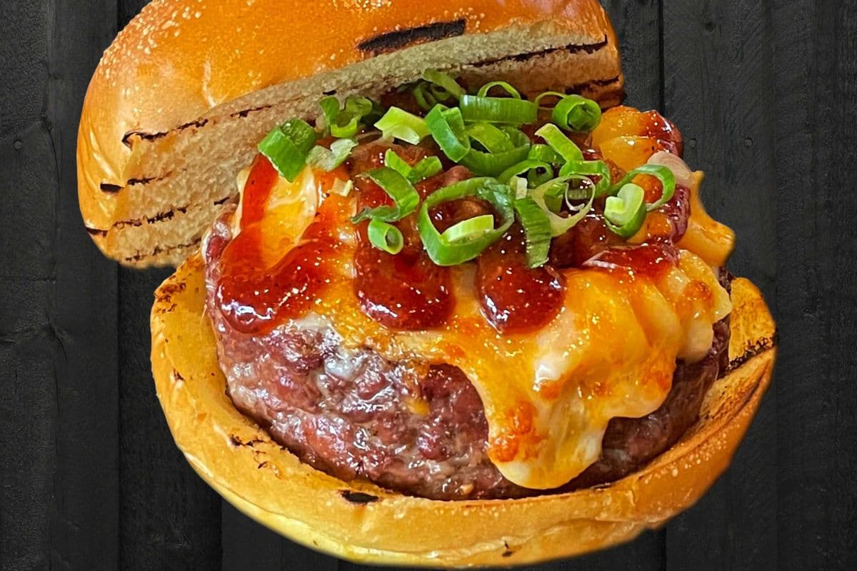 Le Stack fumé Burger Double // Double Smoked Stack Burger