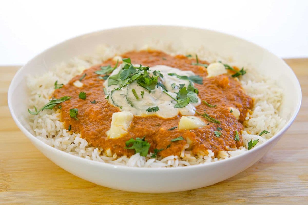 NEW! Cheese Curd Curry Bowl (Vegetarian)(GF)