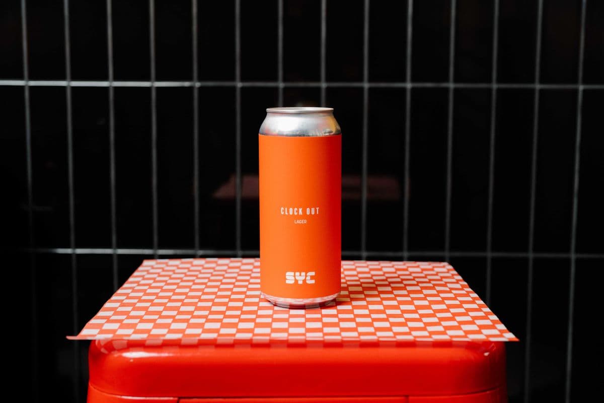 SYC Clock Out Lager (1 x 473 ml)
