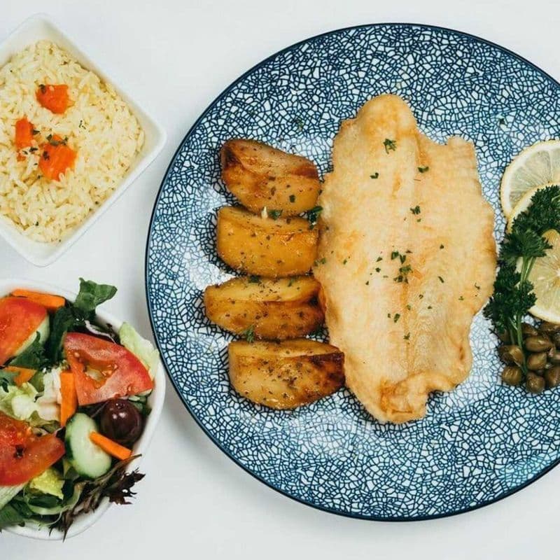 Filet de sole pané / Filet of Sole