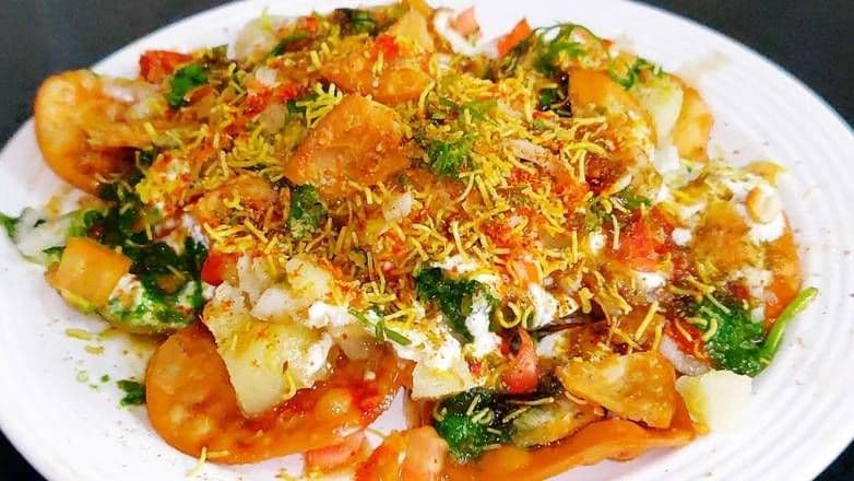 Chaat Papri / Onion Bhaji