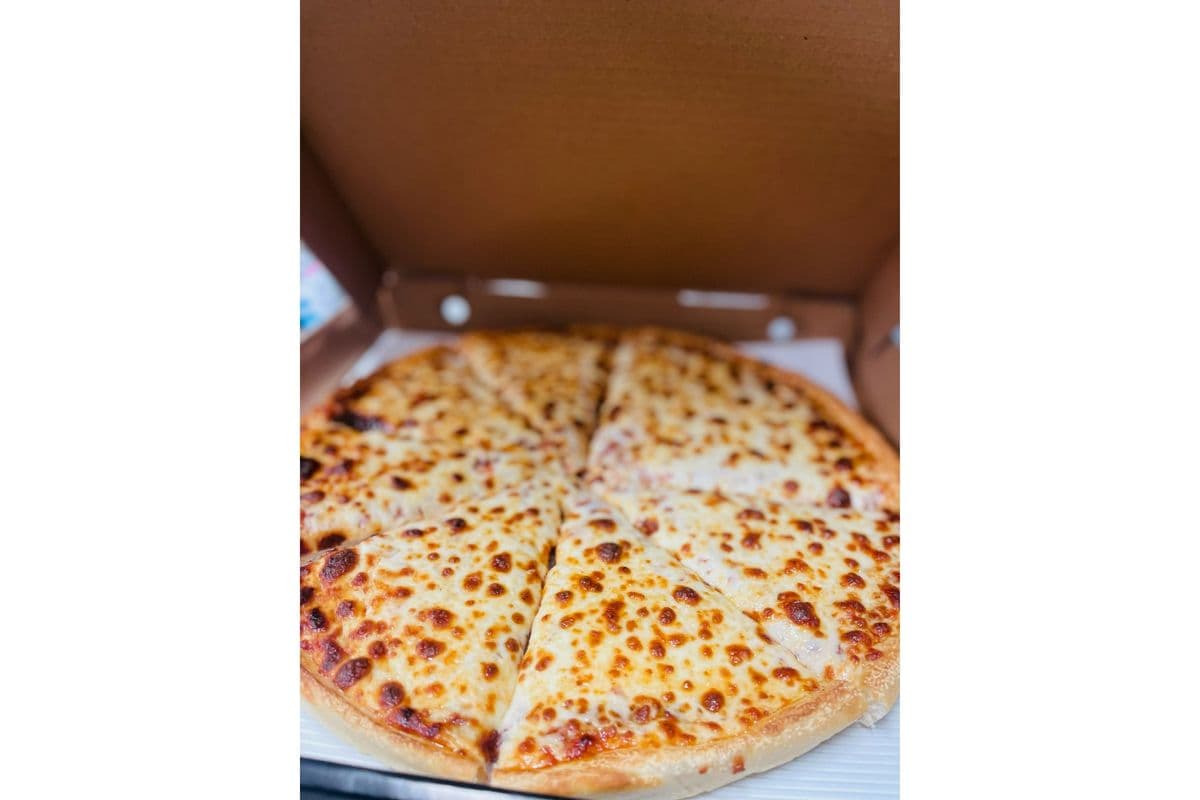 18. 14" Large Four Cheese Pizza