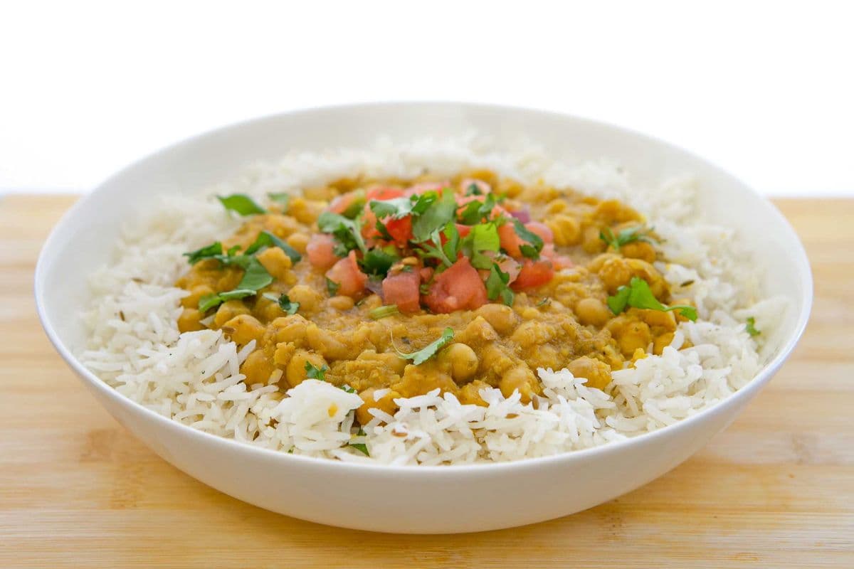 Chana Masala Bowl (Vegan) (GF)