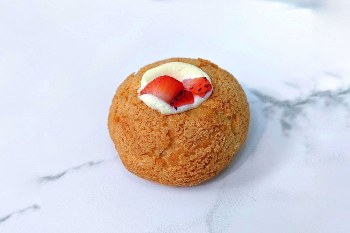 Strawberry Cream Puff