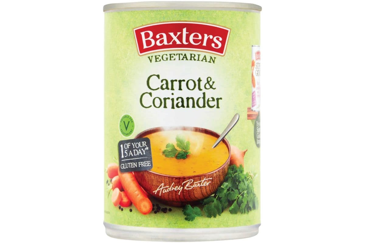 Baxters Carrot and Coriander Soup 400g