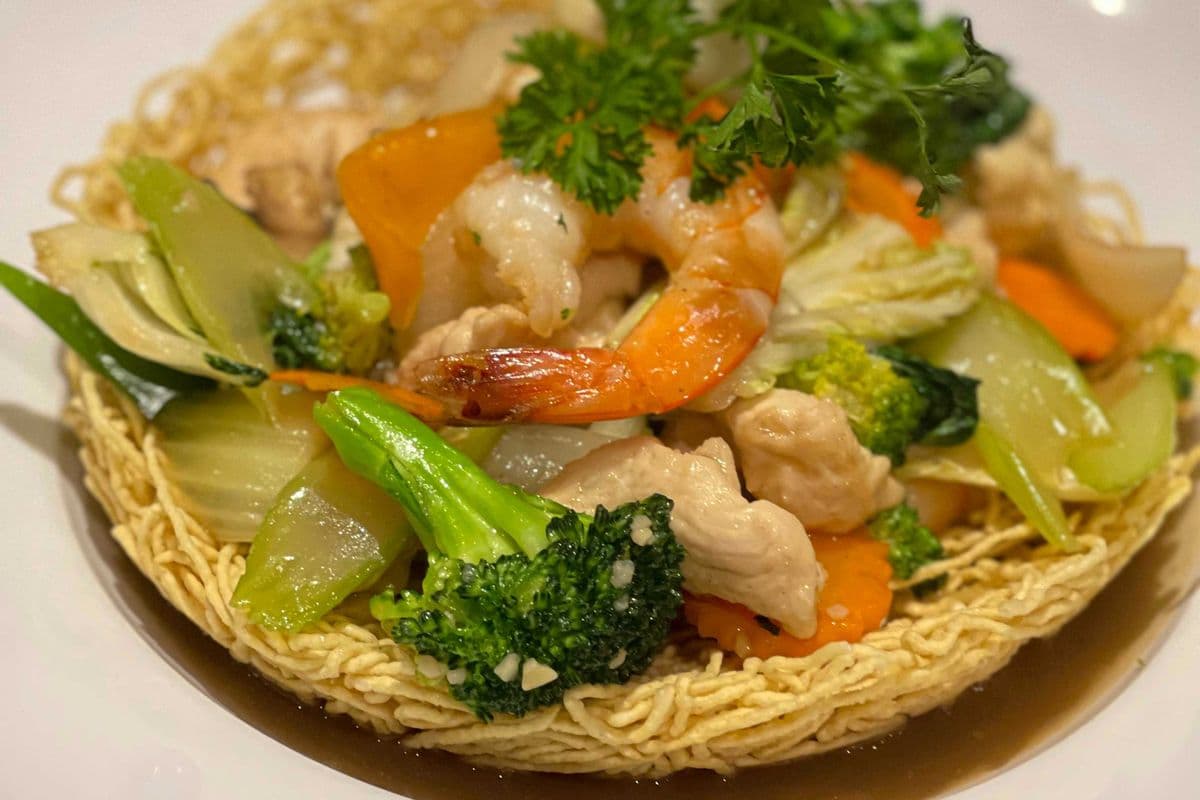 40- Nid - D’amour au poulet et crevettes / Chicken and Shrimps Bird - Nest