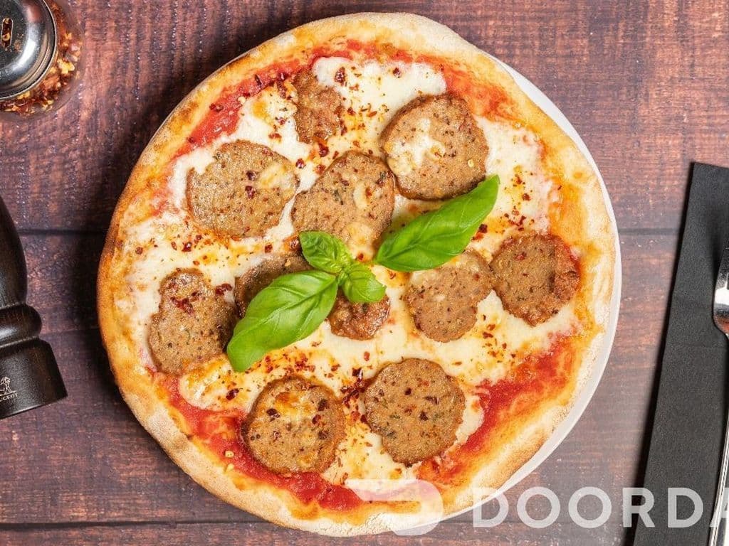 Spicy Meatball Pizza SM.