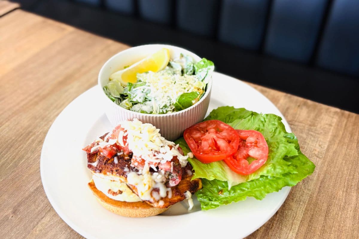 Fresh Creole Salmon Burger