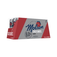 Molson Cold Shots (8 Can x 222 mL)