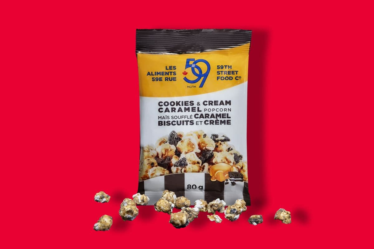 59th Street Cookies & Cream Popcorn (80g) - 77151