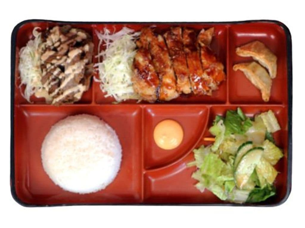Chicken & Beef Bento