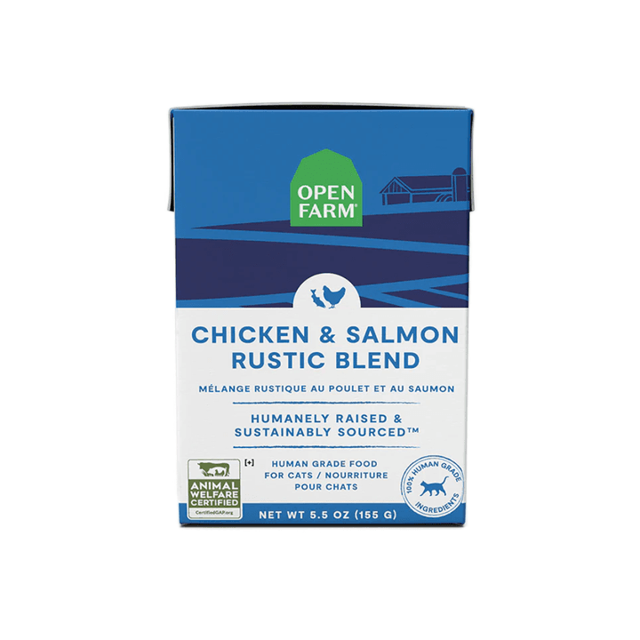 Open Farm Wet Cat Food - Chicken & Salmon Rustic Blend (5.5 oz)