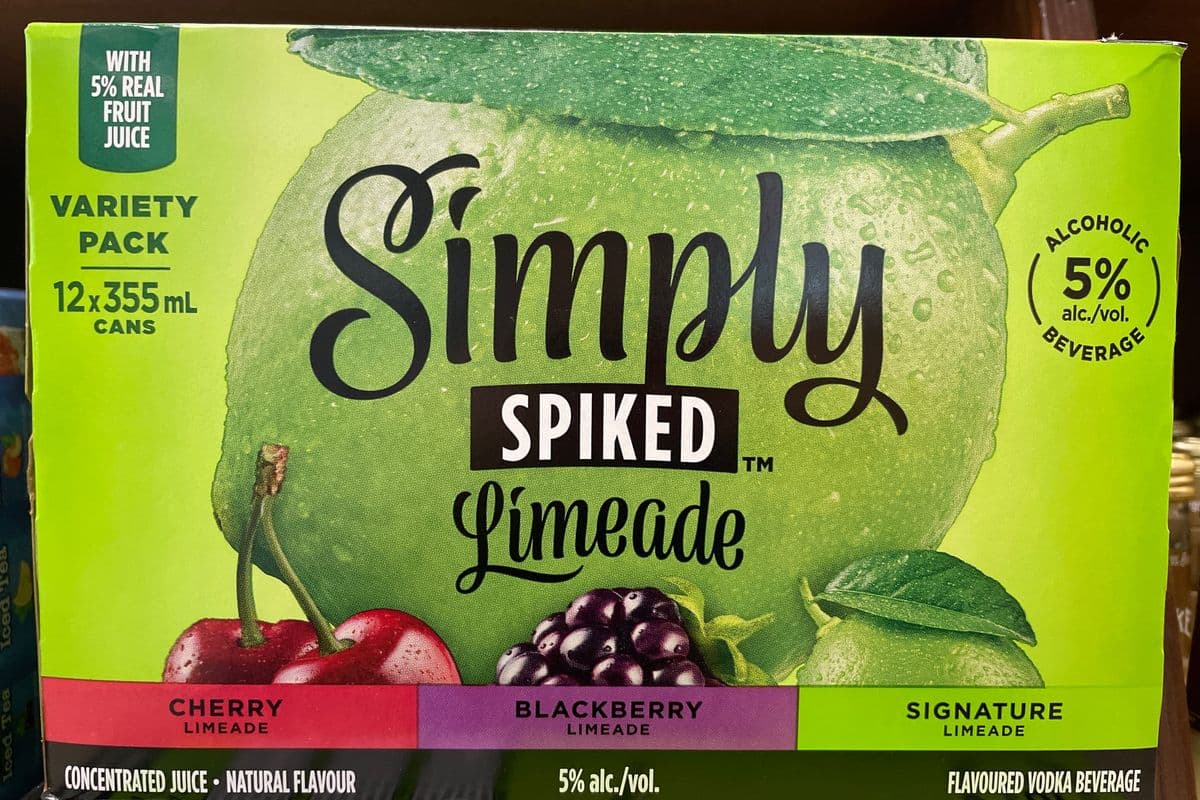 Simply Spiked Limeade Mixed Pack (12 x 355 ml)