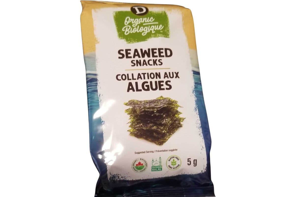 D Organic Seaweed Snacks