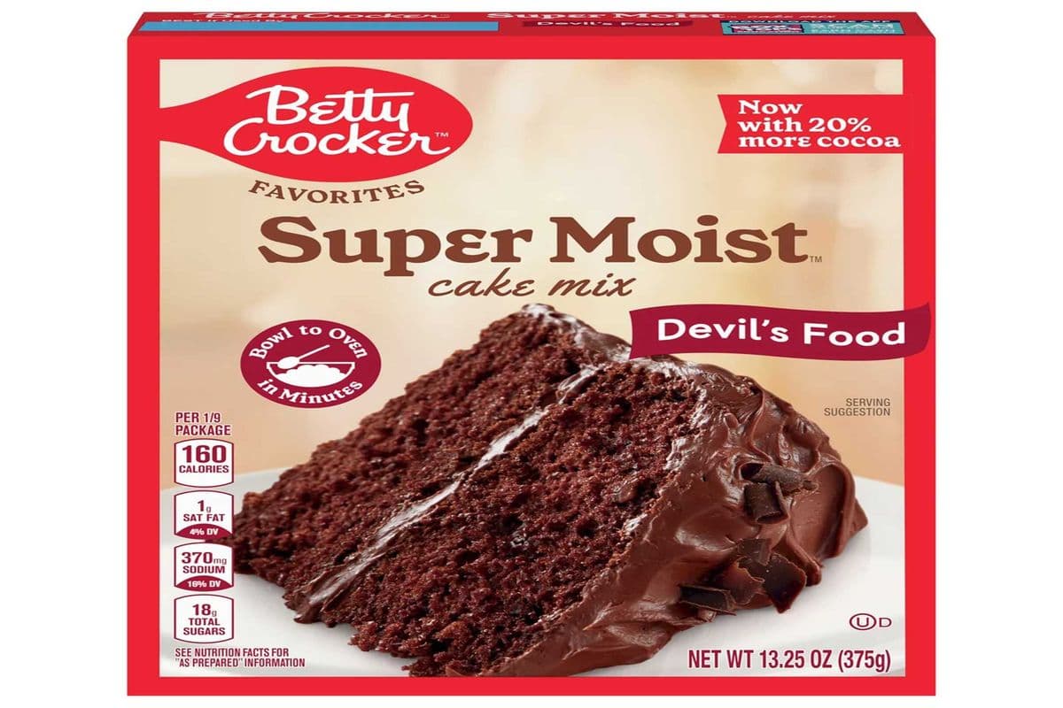 SUPER MOIST DEVIL'S FOOD CAKE MIX
