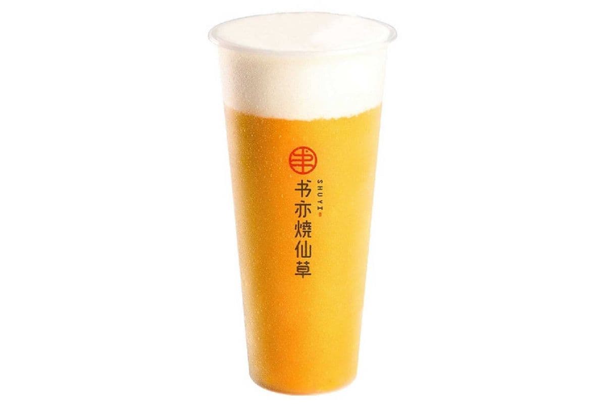 Mango Cheese Green Tea (Cold) 芝士芒果多多